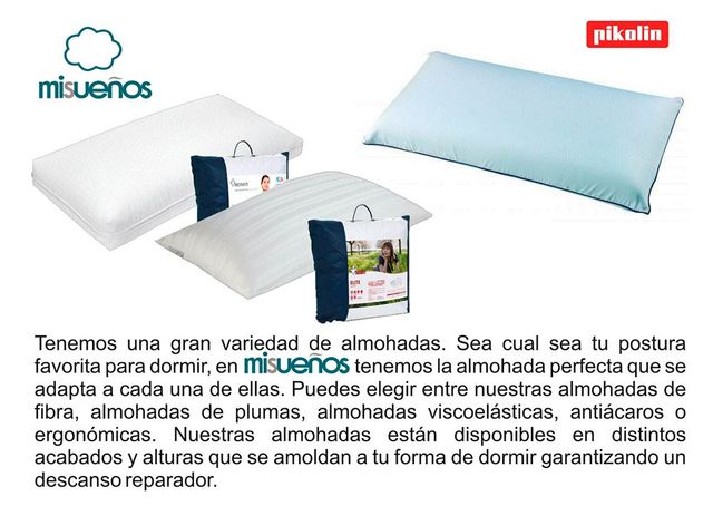 MISUEÑOS almohada